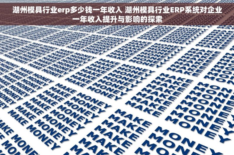 湖州模具行业erp多少钱一年收入 湖州模具行业ERP系统对企业一年收入提升与影响的探索
