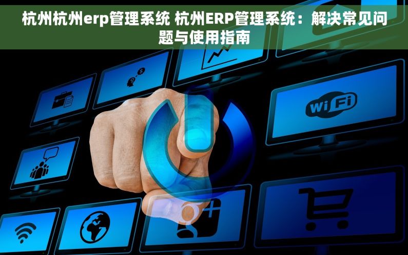 杭州杭州erp管理系统 杭州ERP管理系统：解决常见问题与使用指南