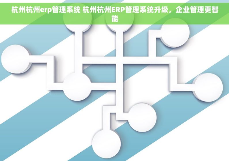 杭州杭州erp管理系统 杭州杭州ERP管理系统升级，企业管理更智能