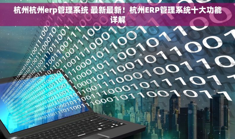 杭州杭州erp管理系统 最新最新！杭州ERP管理系统十大功能详解