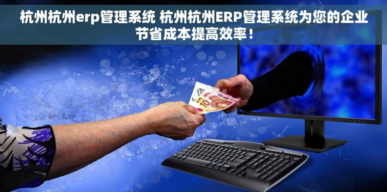杭州杭州erp管理系统 杭州杭州ERP管理系统为您的企业节省成本提高效率！