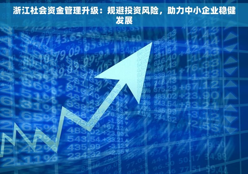 浙江社会资金管理升级：规避投资风险，助力中小企业稳健发展