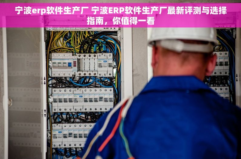 宁波erp软件生产厂 宁波ERP软件生产厂最新评测与选择指南，你值得一看