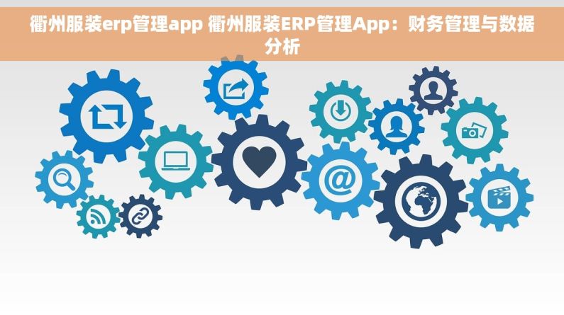 衢州服装erp管理app 衢州服装ERP管理App：财务管理与数据分析