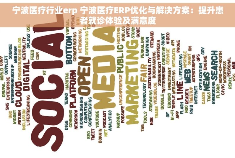 宁波医疗行业erp 宁波医疗ERP优化与解决方案：提升患者就诊体验及满意度