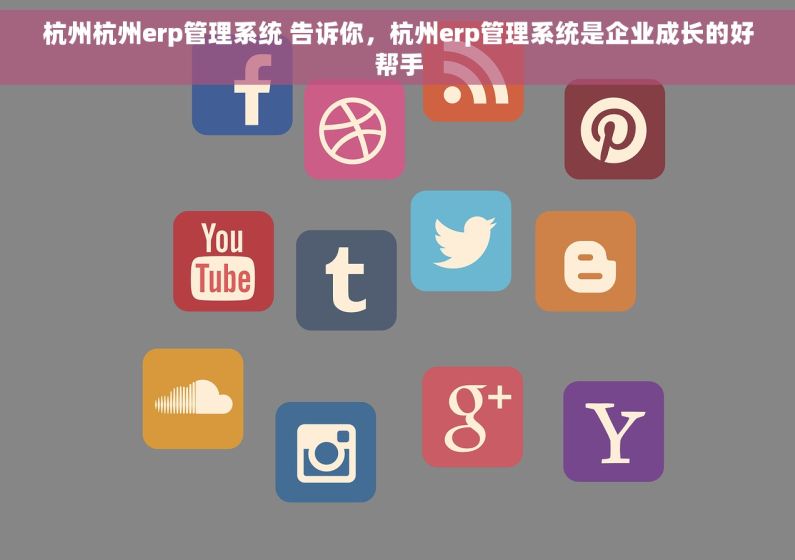 杭州杭州erp管理系统 告诉你，杭州erp管理系统是企业成长的好帮手
