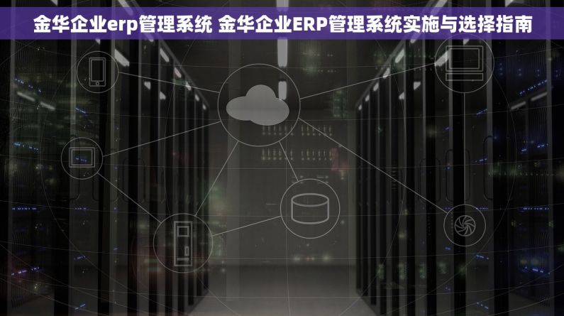 金华企业erp管理系统 金华企业ERP管理系统实施与选择指南