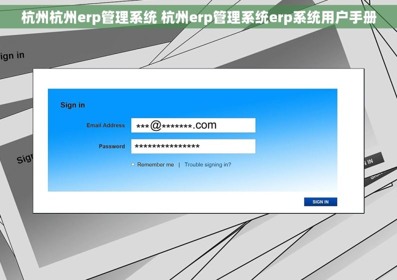 杭州杭州erp管理系统 杭州erp管理系统erp系统用户手册