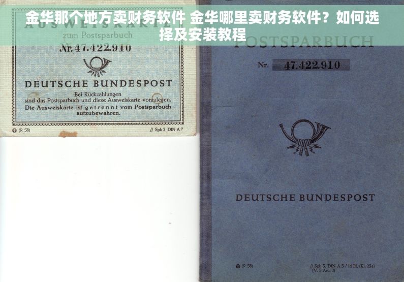 金华那个地方卖财务软件 金华哪里卖财务软件？如何选择及安装教程