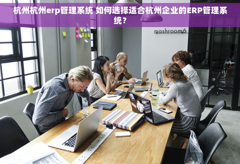 杭州杭州erp管理系统 如何选择适合杭州企业的ERP管理系统？