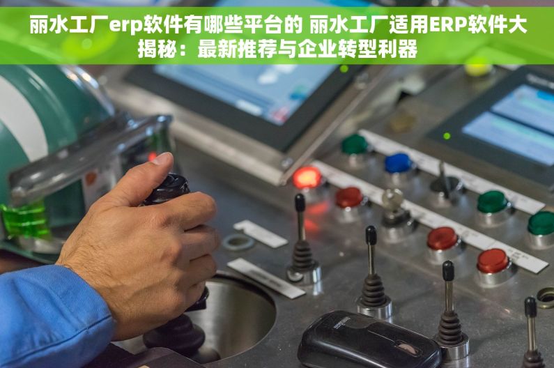 丽水工厂erp软件有哪些平台的 丽水工厂适用ERP软件大揭秘：最新推荐与企业转型利器