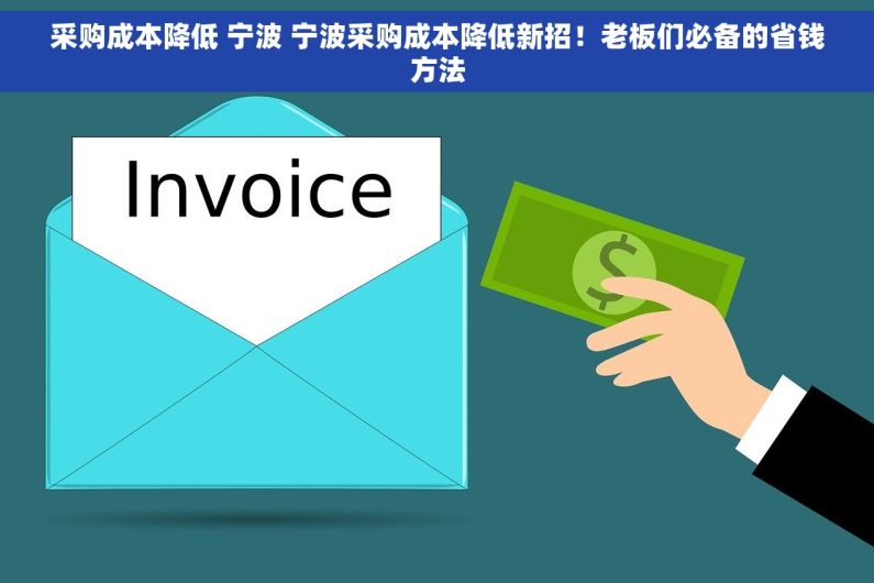 采购成本降低 宁波 宁波采购成本降低新招！老板们必备的省钱方法