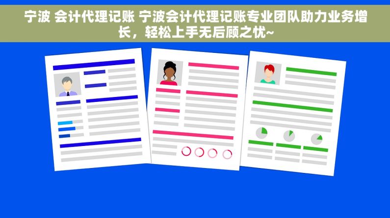 宁波 会计代理记账 宁波会计代理记账专业团队助力业务增长，轻松上手无后顾之忧~