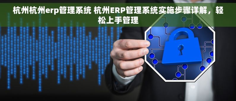 杭州杭州erp管理系统 杭州ERP管理系统实施步骤详解，轻松上手管理