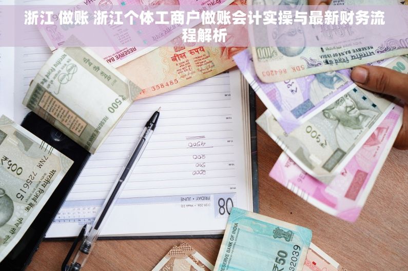 浙江 做账 浙江个体工商户做账会计实操与最新财务流程解析