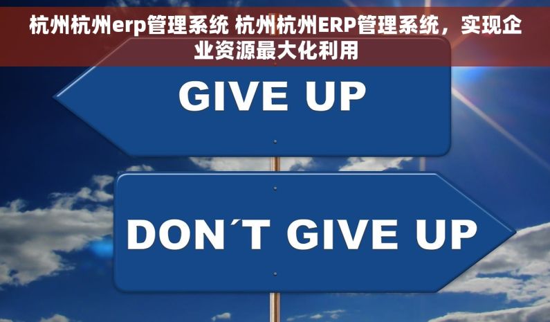 杭州杭州erp管理系统 杭州杭州ERP管理系统，实现企业资源最大化利用
