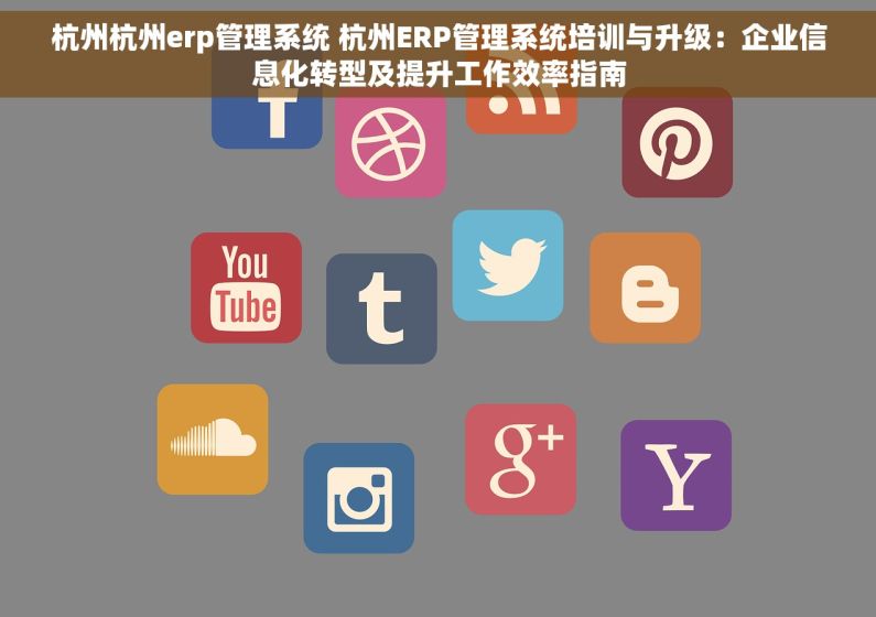 杭州杭州erp管理系统 杭州ERP管理系统培训与升级：企业信息化转型及提升工作效率指南