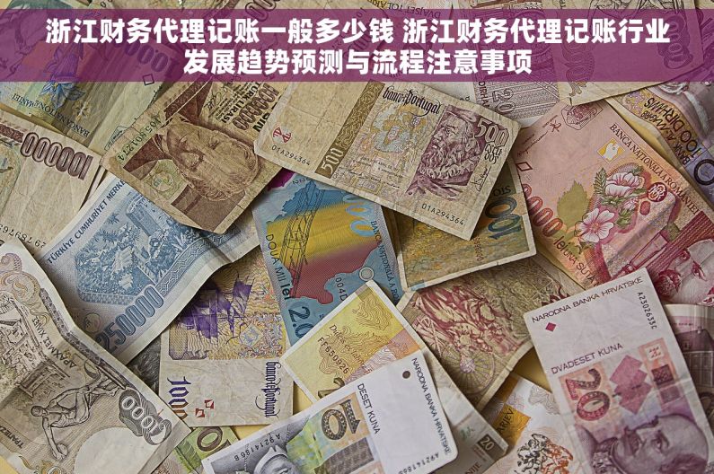浙江财务代理记账一般多少钱 浙江财务代理记账行业发展趋势预测与流程注意事项