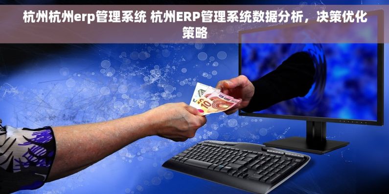 杭州杭州erp管理系统 杭州ERP管理系统数据分析，决策优化策略