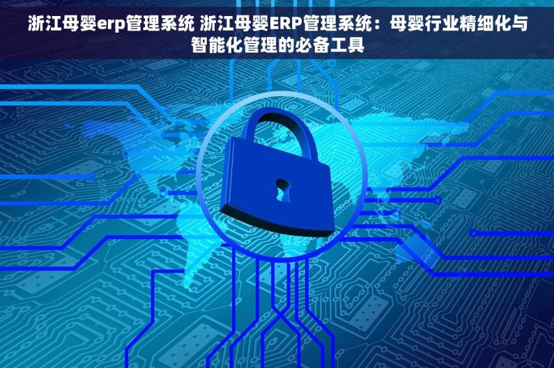 浙江母婴erp管理系统 浙江母婴ERP管理系统：母婴行业精细化与智能化管理的必备工具