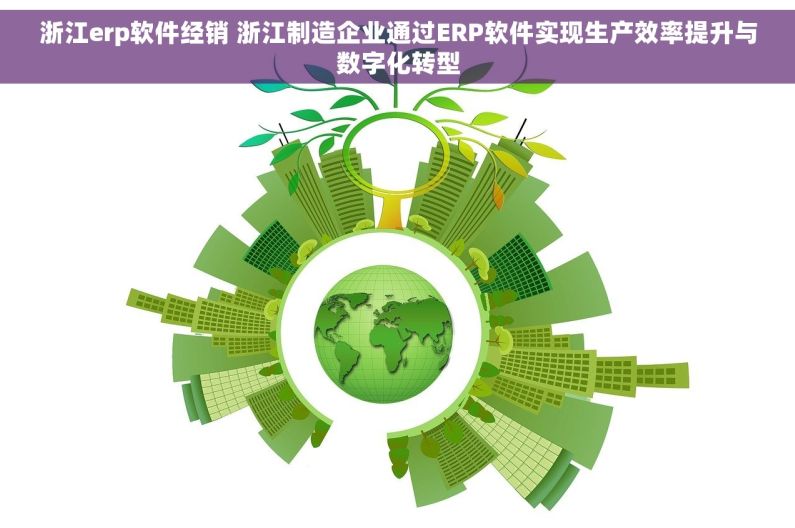浙江erp软件经销 浙江制造企业通过ERP软件实现生产效率提升与数字化转型