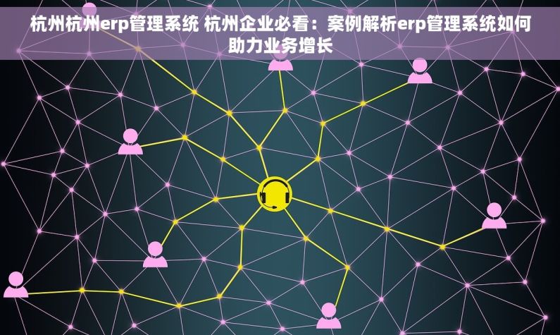 杭州杭州erp管理系统 杭州企业必看：案例解析erp管理系统如何助力业务增长