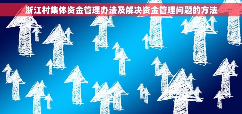 浙江村集体资金管理办法及解决资金管理问题的方法