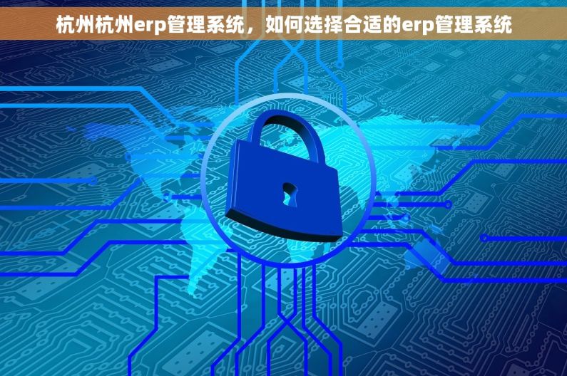 杭州杭州erp管理系统，如何选择合适的erp管理系统
