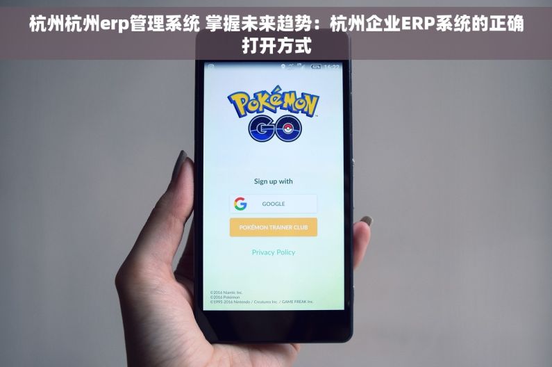 杭州杭州erp管理系统 掌握未来趋势：杭州企业ERP系统的正确打开方式