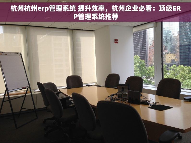 杭州杭州erp管理系统 提升效率，杭州企业必看：顶级ERP管理系统推荐