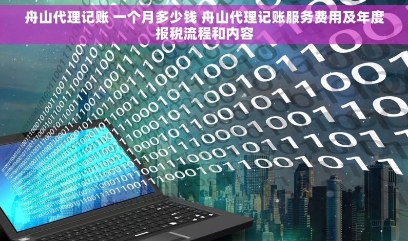 舟山代理记账 一个月多少钱 舟山代理记账服务费用及年度报税流程和内容