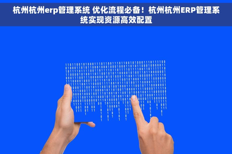 杭州杭州erp管理系统 优化流程必备！杭州杭州ERP管理系统实现资源高效配置