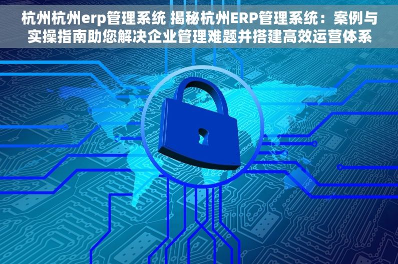 杭州杭州erp管理系统 揭秘杭州ERP管理系统：案例与实操指南助您解决企业管理难题并搭建高效运营体系