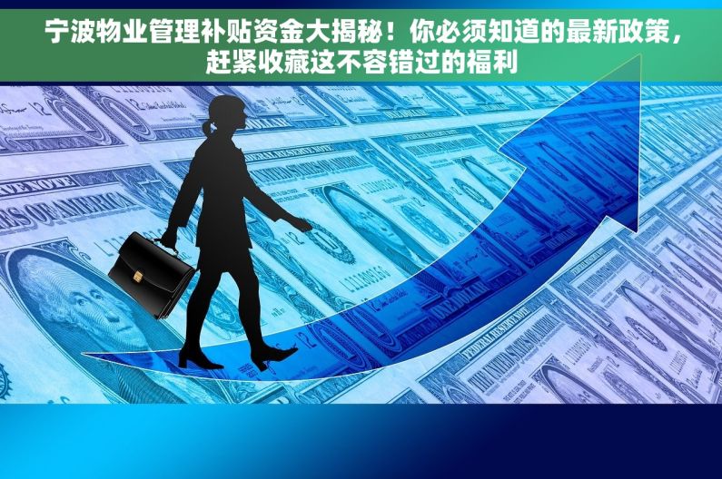 宁波物业管理补贴资金大揭秘！你必须知道的最新政策，赶紧收藏这不容错过的福利