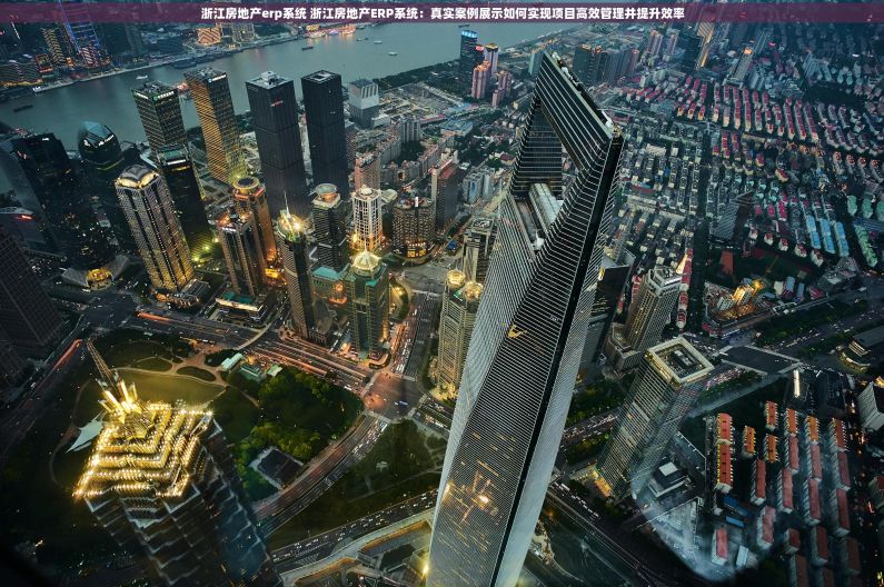 浙江房地产erp系统 浙江房地产ERP系统：真实案例展示如何实现项目高效管理并提升效率