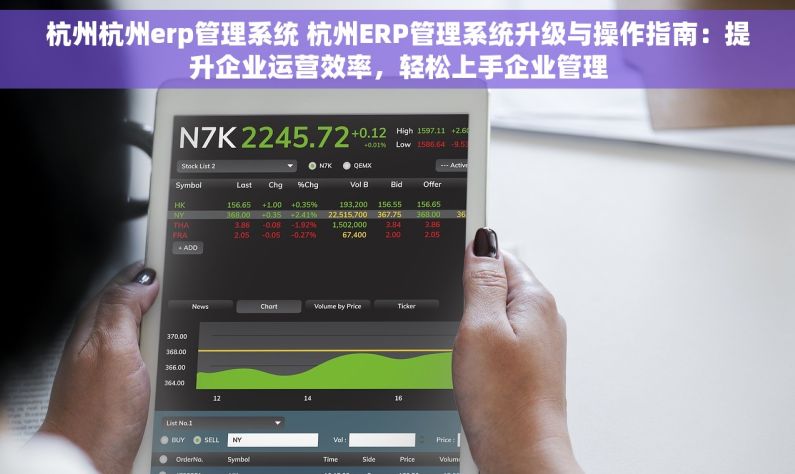 杭州杭州erp管理系统 杭州ERP管理系统升级与操作指南：提升企业运营效率，轻松上手企业管理