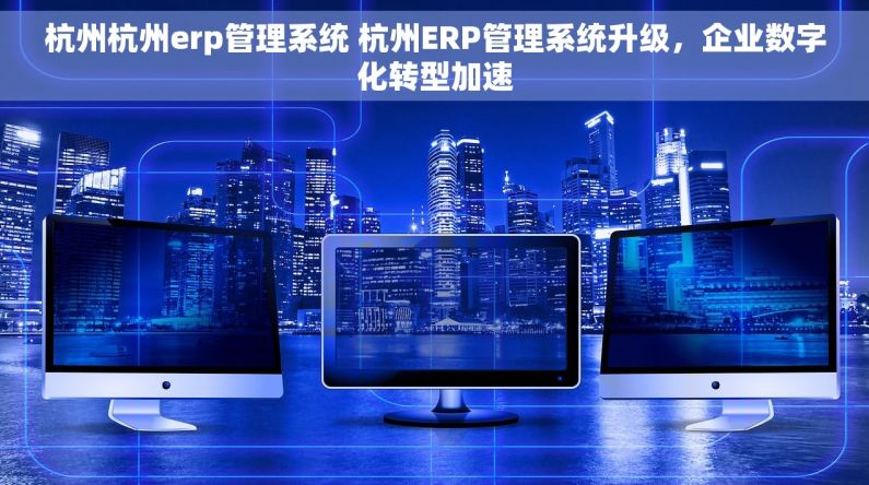 杭州杭州erp管理系统 杭州ERP管理系统升级，企业数字化转型加速