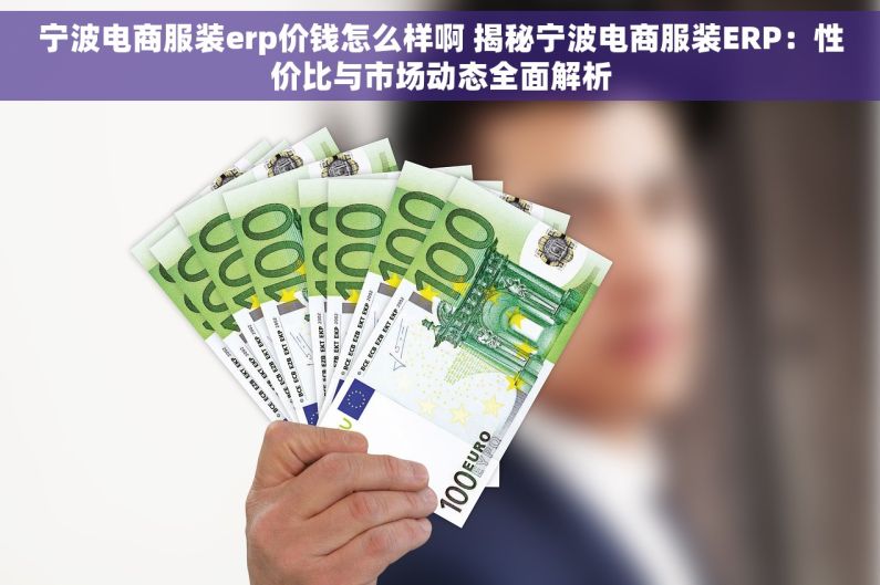 宁波电商服装erp价钱怎么样啊 揭秘宁波电商服装ERP：性价比与市场动态全面解析