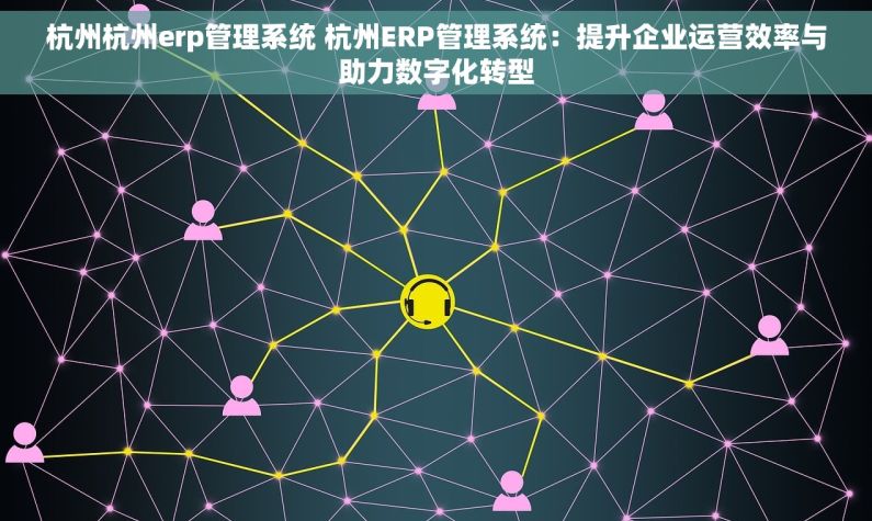 杭州杭州erp管理系统 杭州ERP管理系统：提升企业运营效率与助力数字化转型