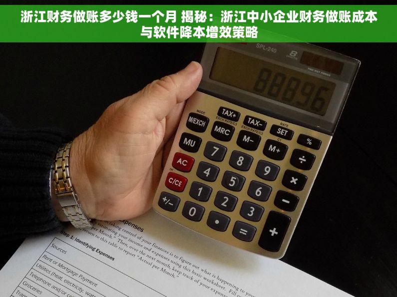 浙江财务做账多少钱一个月 揭秘：浙江中小企业财务做账成本与软件降本增效策略