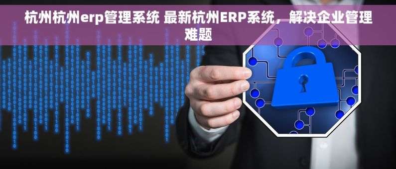 杭州杭州erp管理系统 最新杭州ERP系统，解决企业管理难题