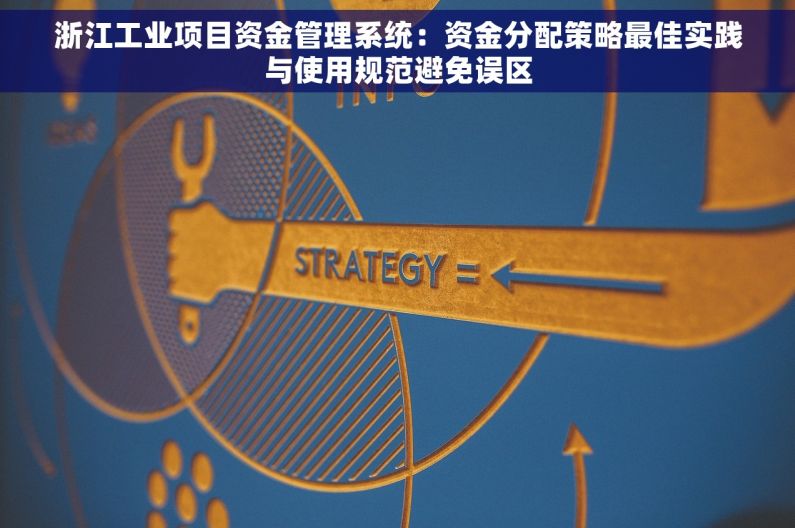 浙江工业项目资金管理系统：资金分配策略最佳实践与使用规范避免误区