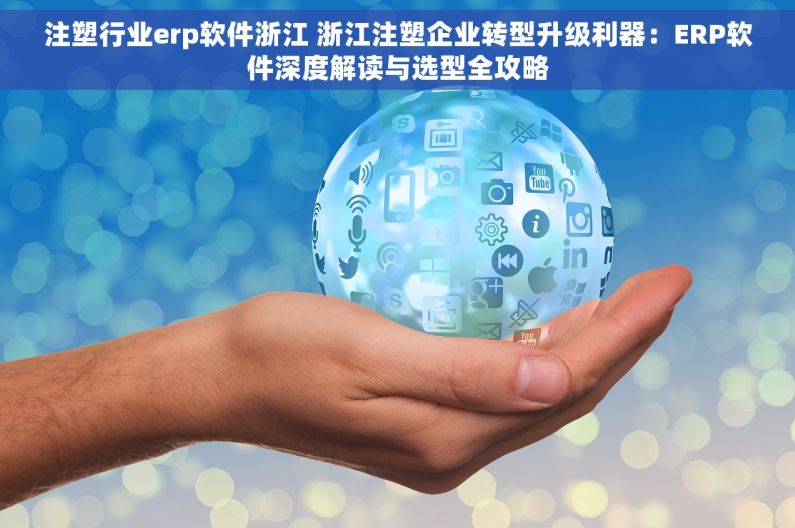 注塑行业erp软件浙江 浙江注塑企业转型升级利器：ERP软件深度解读与选型全攻略