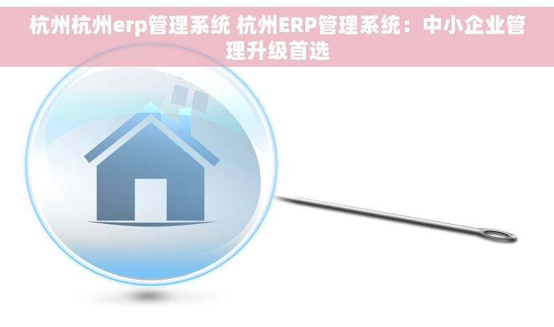 杭州杭州erp管理系统 杭州ERP管理系统：中小企业管理升级首选