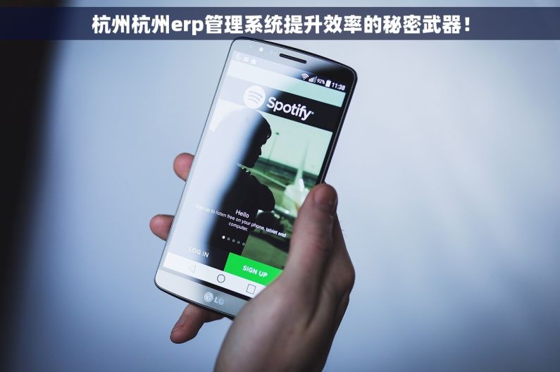 杭州杭州erp管理系统提升效率的秘密武器！