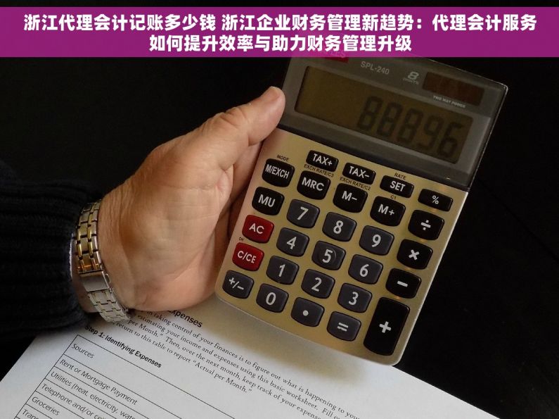 浙江代理会计记账多少钱 浙江企业财务管理新趋势：代理会计服务如何提升效率与助力财务管理升级
