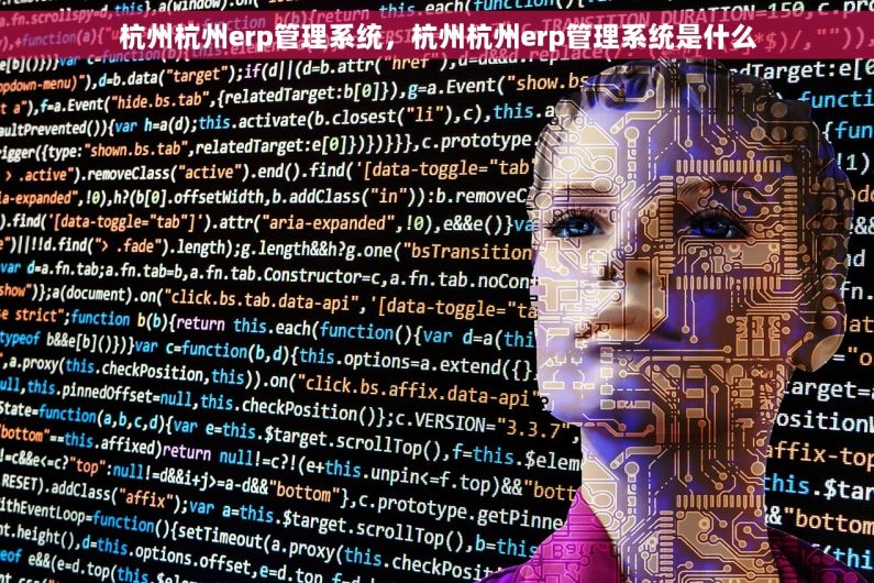 杭州杭州erp管理系统，杭州杭州erp管理系统是什么