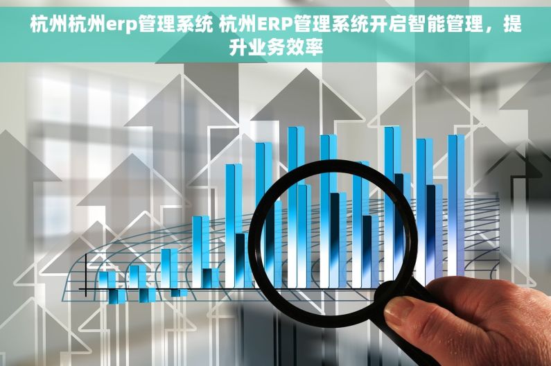 杭州杭州erp管理系统 杭州ERP管理系统开启智能管理，提升业务效率