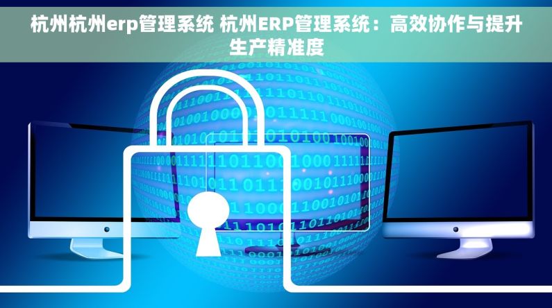 杭州杭州erp管理系统 杭州ERP管理系统：高效协作与提升生产精准度