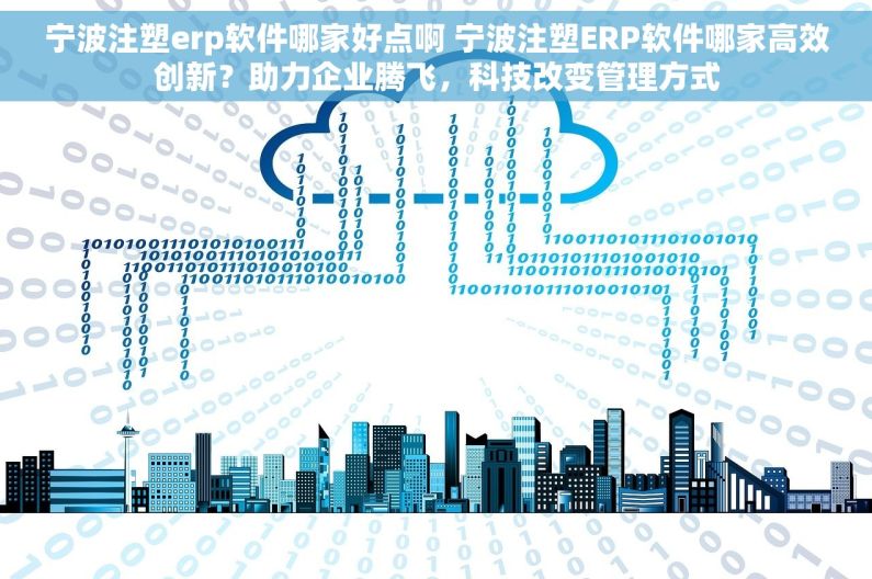 宁波注塑erp软件哪家好点啊 宁波注塑ERP软件哪家高效创新？助力企业腾飞，科技改变管理方式